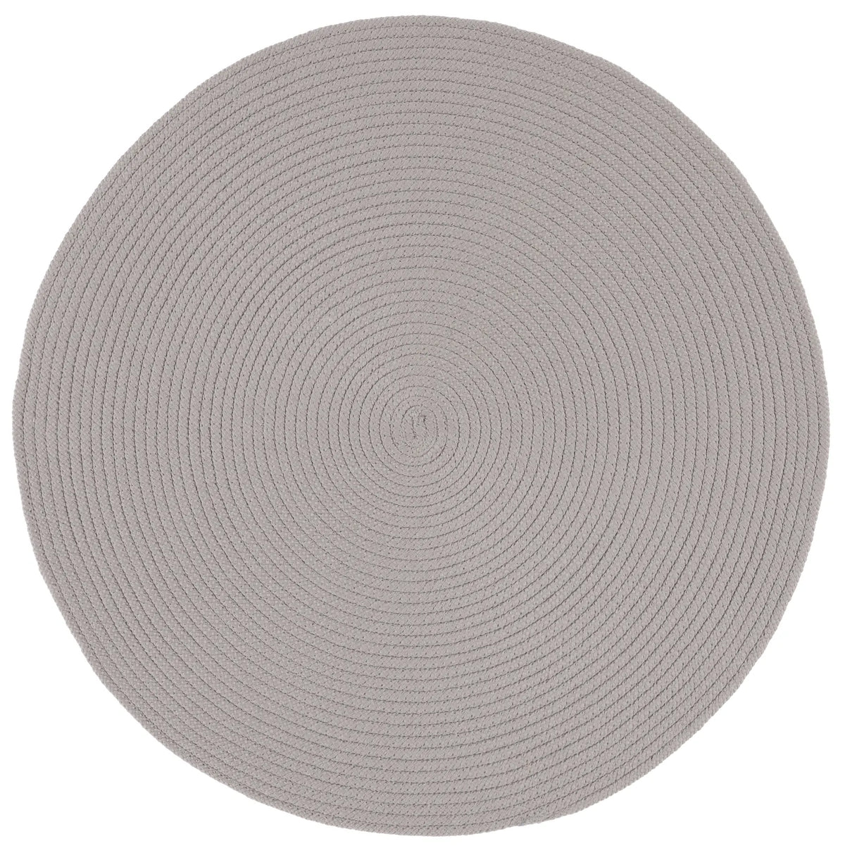 Safavieh Braided 3'-0" x 3'-0" Rug in Grey
