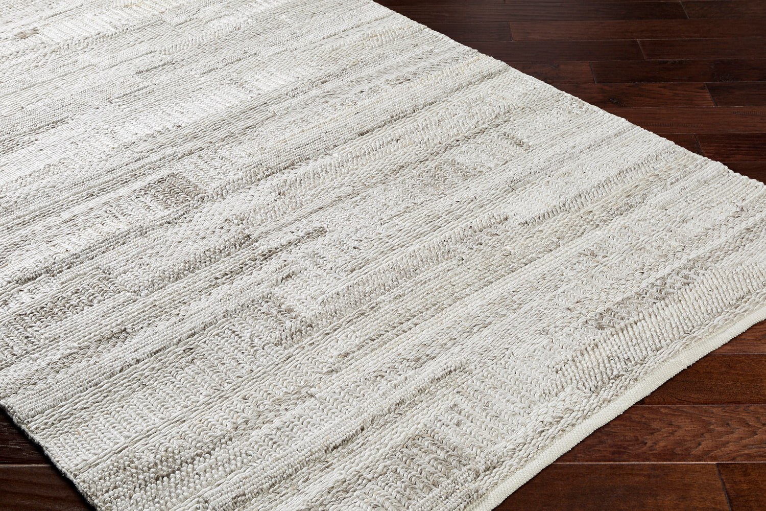 Surya Floria Fli-2302 Ivory, Brown Rug.