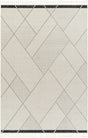 Surya Finland Fnd-2303 Cream, Black Rug.