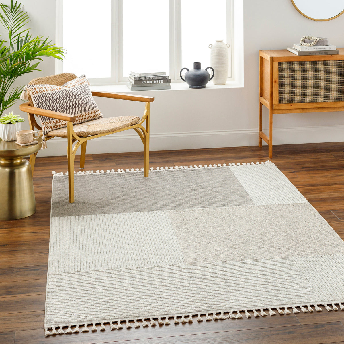 Surya Finland Fnd-2307 Cream, Off-White Rug.