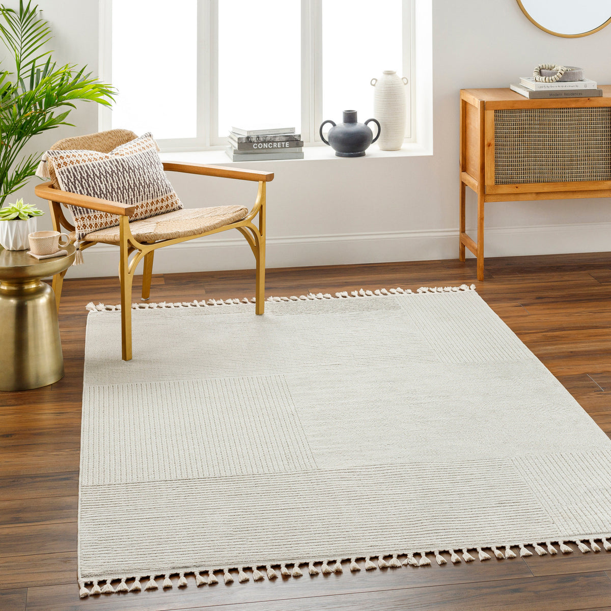Surya Finland Fnd-2308 Cream Rug.