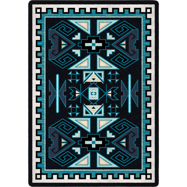 American Dakota Four Rams OKA Contemporary Rug