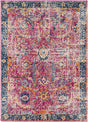 Surya Harput Hap-1013 Burgandy, Navy, Teal, Mustard, Burnt Orange, Medium Gray Rug.