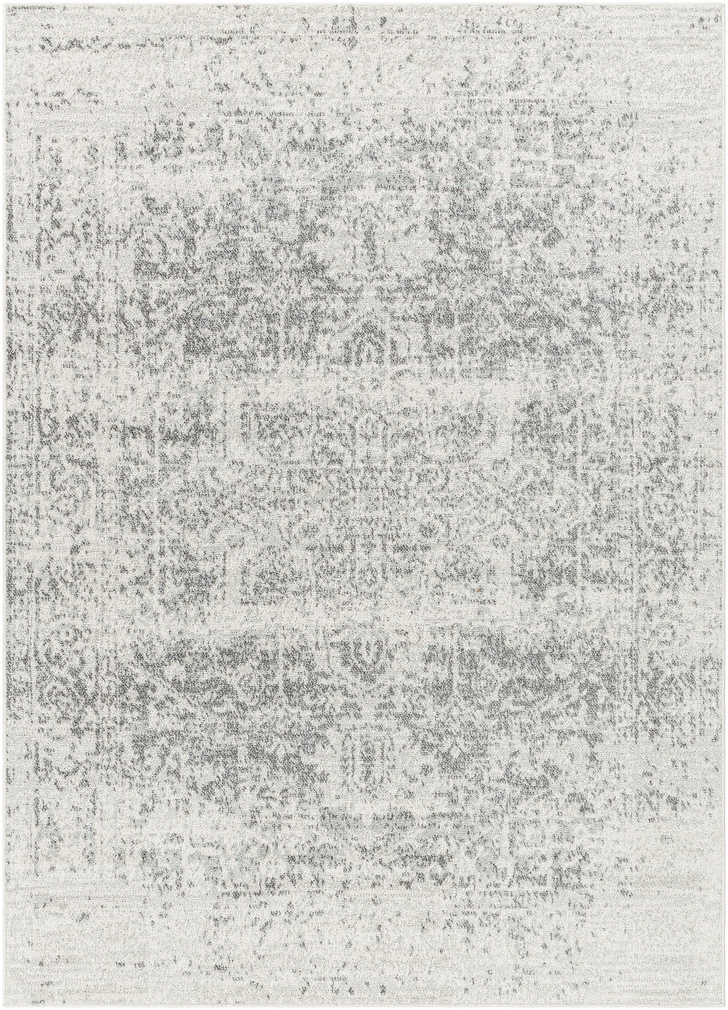 Surya Harput Hap-1024 Charcoal, Medium Gray, Light Beige Rug.