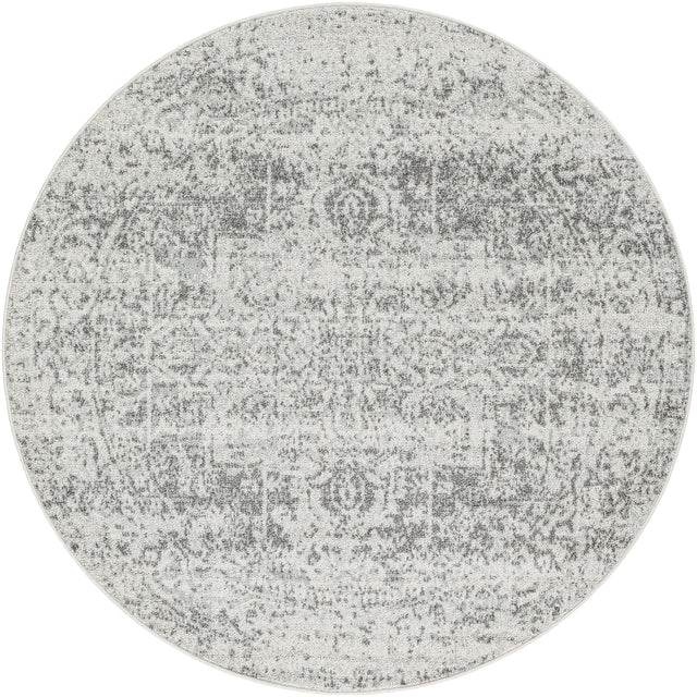 Surya Harput Hap-1024 Charcoal, Medium Gray, Light Beige Rug.