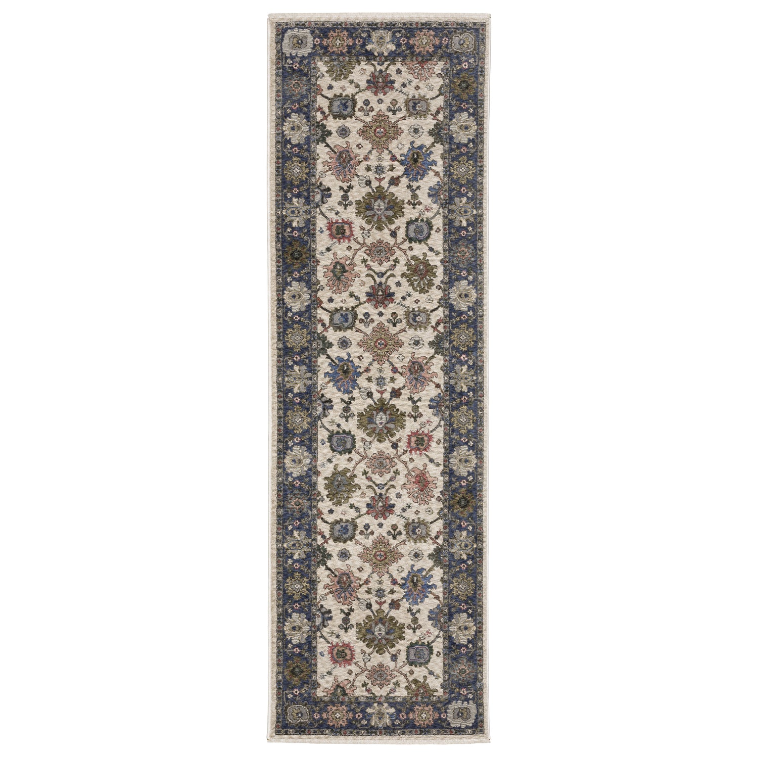 Oriental Weavers Sphinx HASTINGS HA01E Ivory Floral Rugs