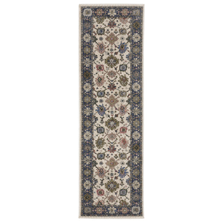Oriental Weavers Sphinx HASTINGS HA01E Ivory Floral Rugs