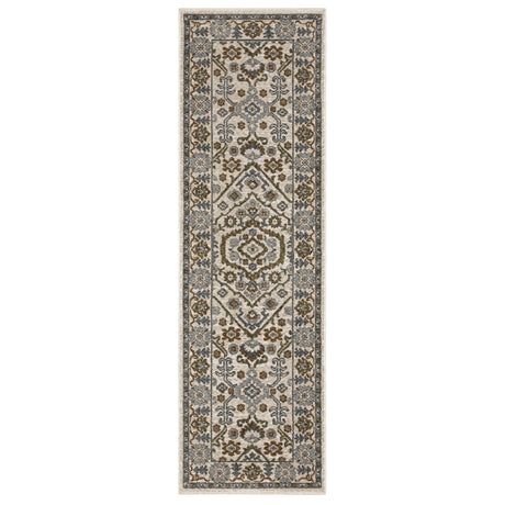 Oriental Weavers Sphinx HASTINGS HA02I Ivory Floral Rugs