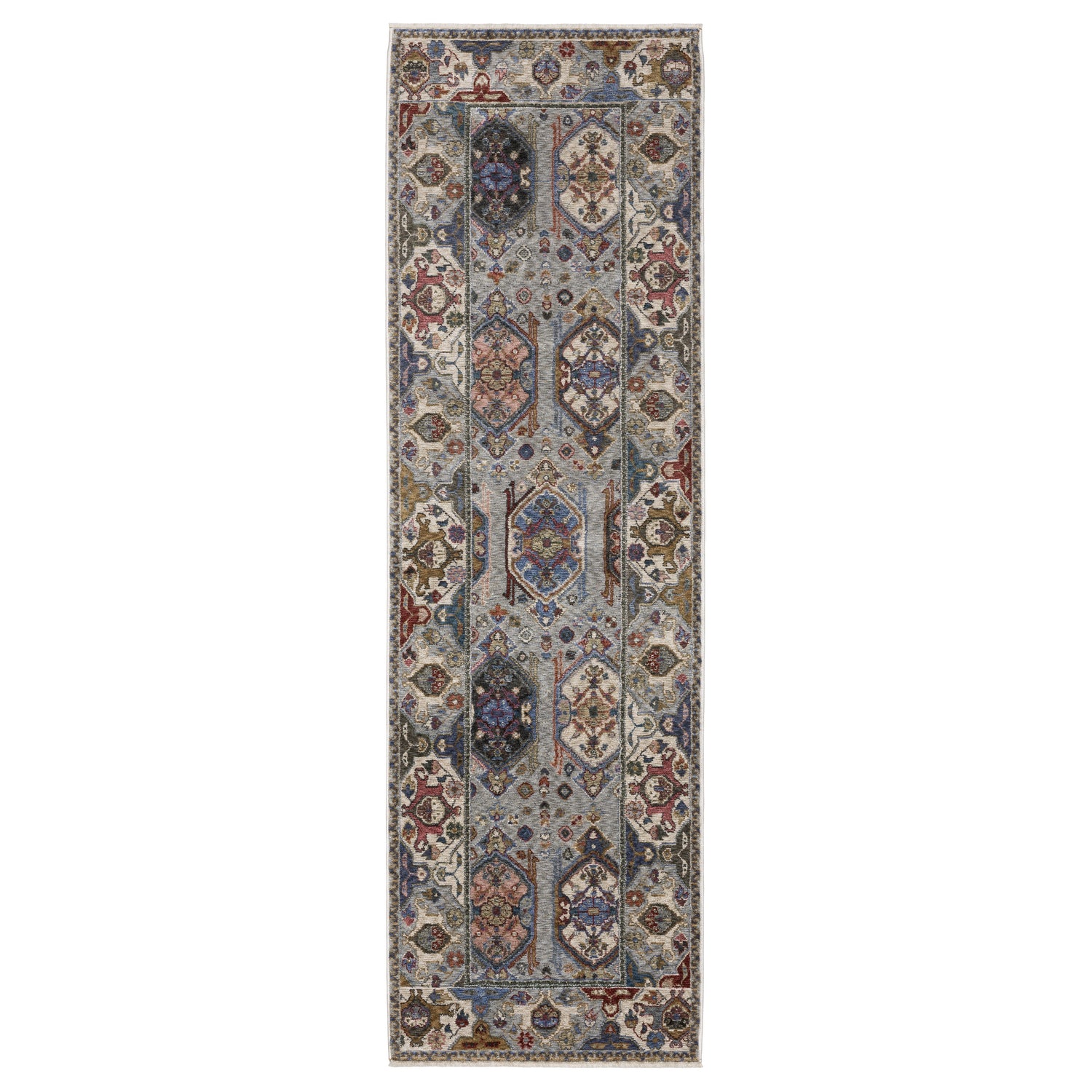 Oriental Weavers Sphinx HASTINGS HA04E Blue Geometric Rugs