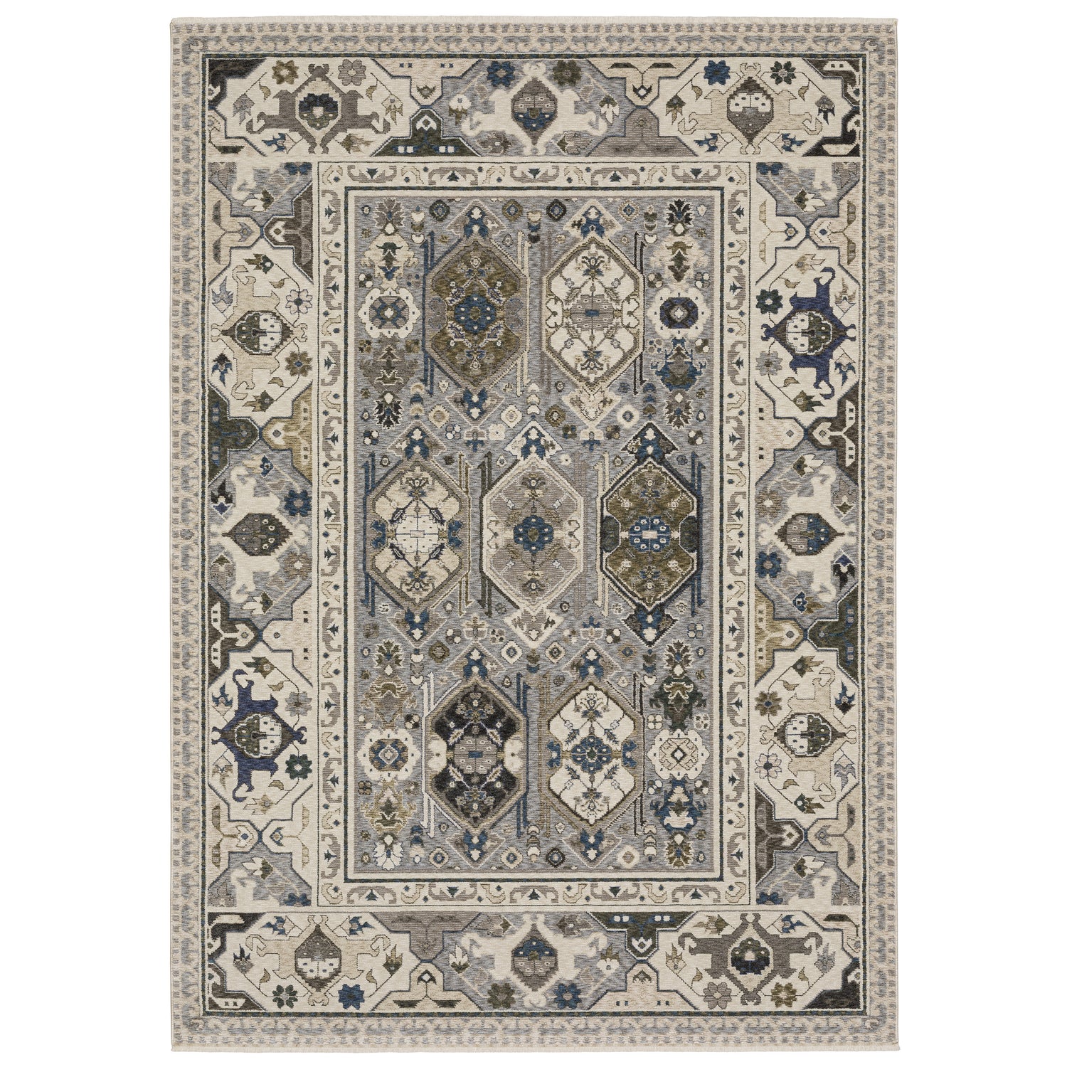 Oriental Weavers Sphinx HASTINGS HA04U Ivory Geometric Rugs