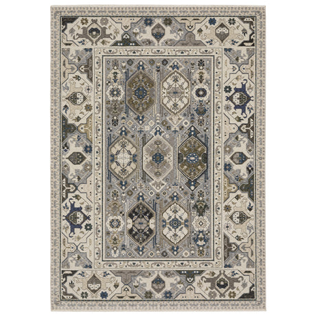 Oriental Weavers Sphinx HASTINGS HA04U Ivory Geometric Rugs