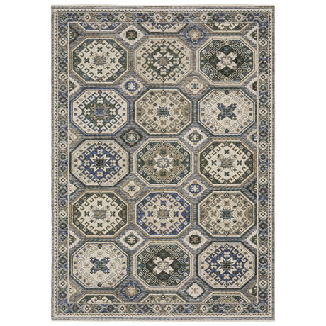 Oriental Weavers Sphinx HASTINGS HA05H Ivory Geometric Rugs