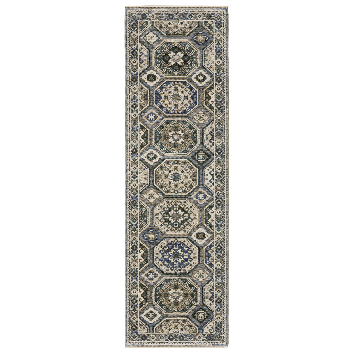 Oriental Weavers Sphinx HASTINGS HA05H Ivory Geometric Rugs