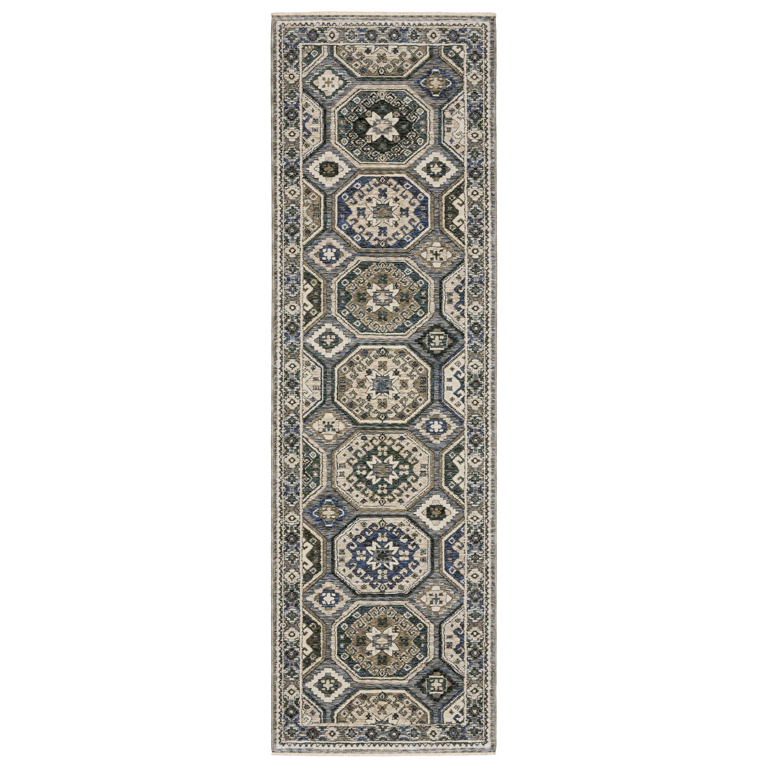 Oriental Weavers Sphinx HASTINGS HA05H Ivory Geometric Rugs