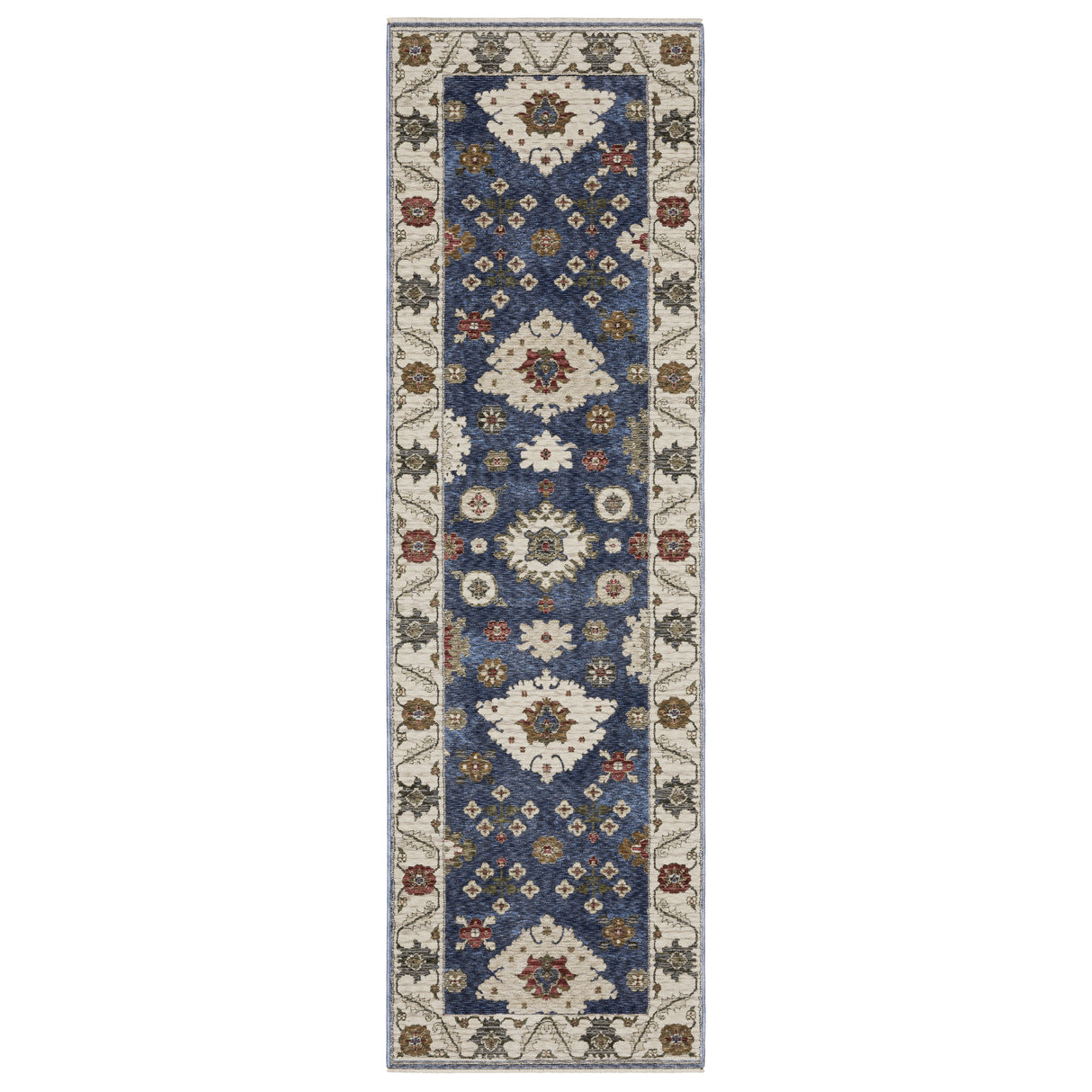 Oriental Weavers Sphinx HASTINGS HA06Z Blue Floral Rugs