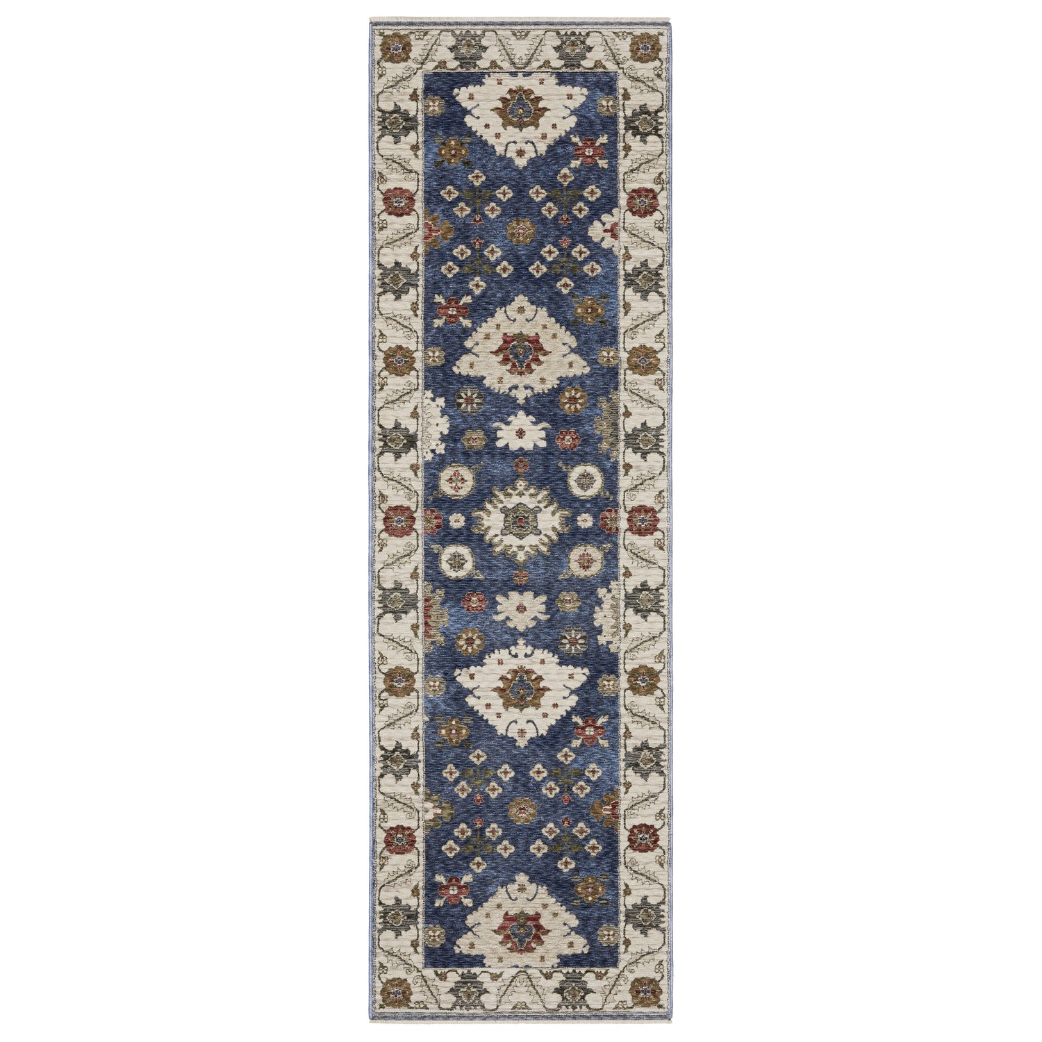 Oriental Weavers Sphinx HASTINGS HA06Z Blue Floral Rugs
