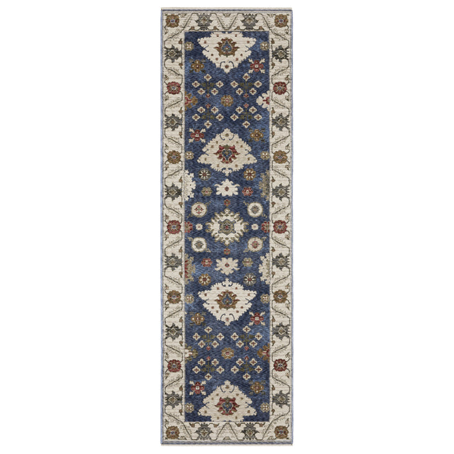 Oriental Weavers Sphinx HASTINGS HA06Z Blue Floral Rugs