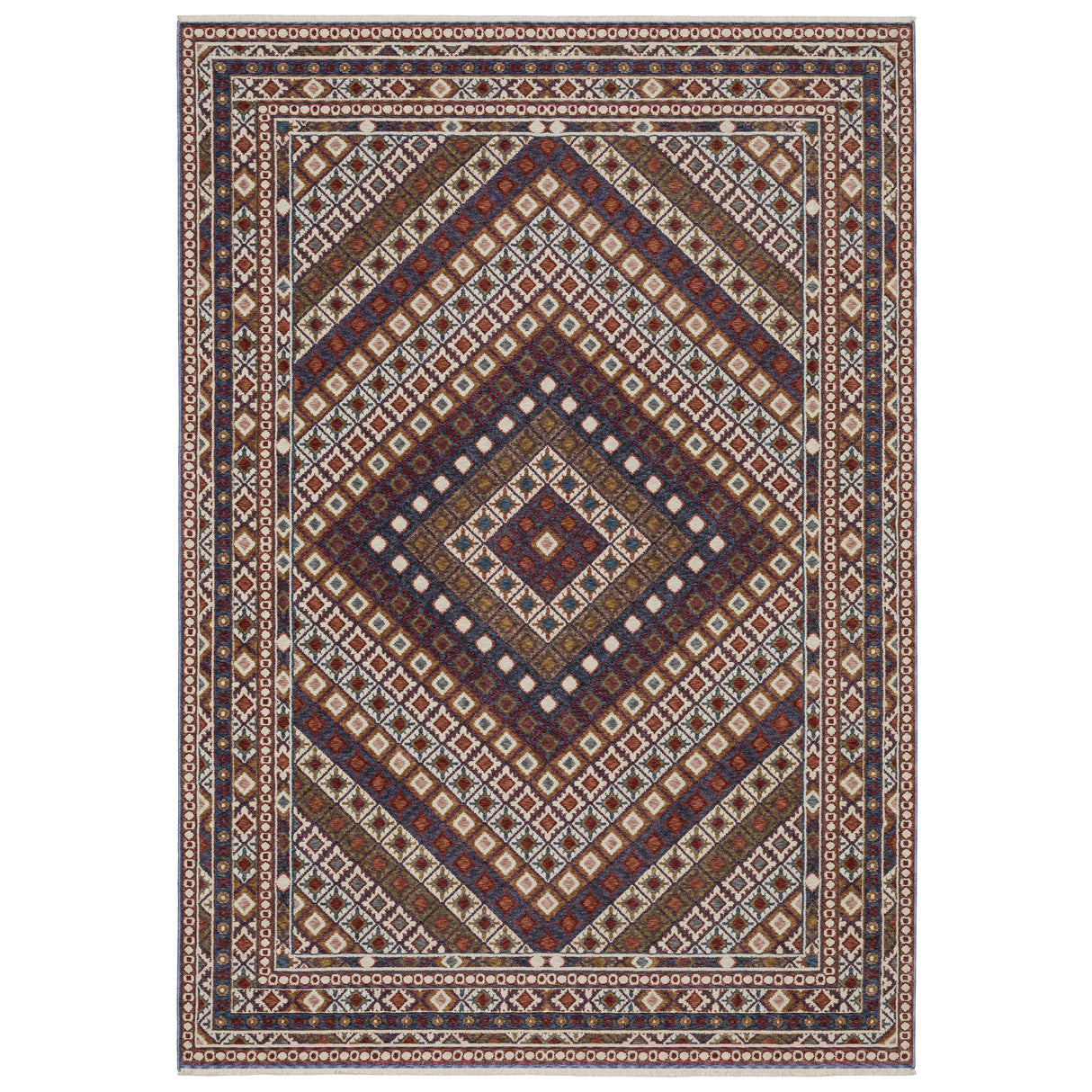 Oriental Weavers Sphinx HASTINGS HA08B Multi Geometric Rugs
