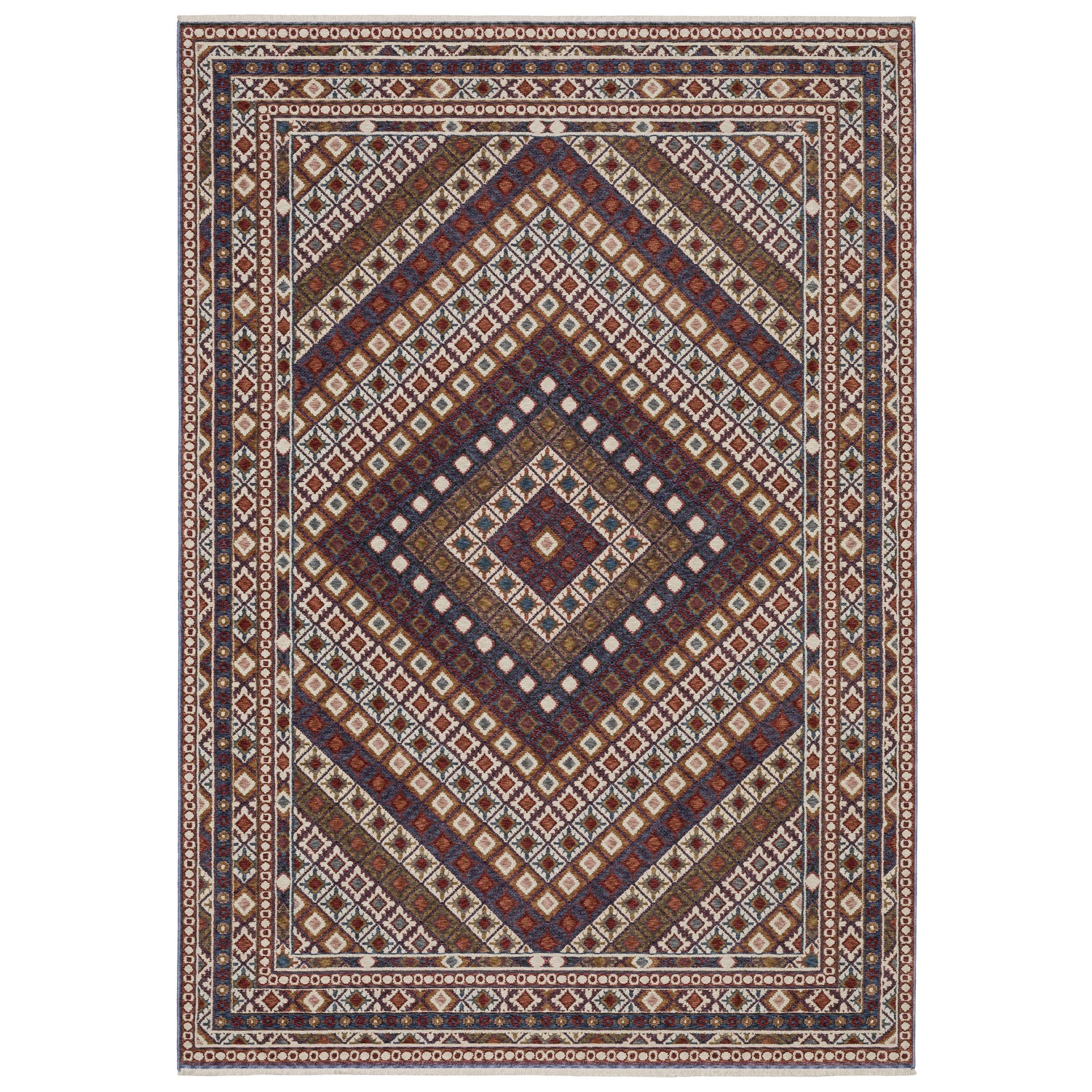 Oriental Weavers Sphinx HASTINGS HA08B Multi Geometric Rugs