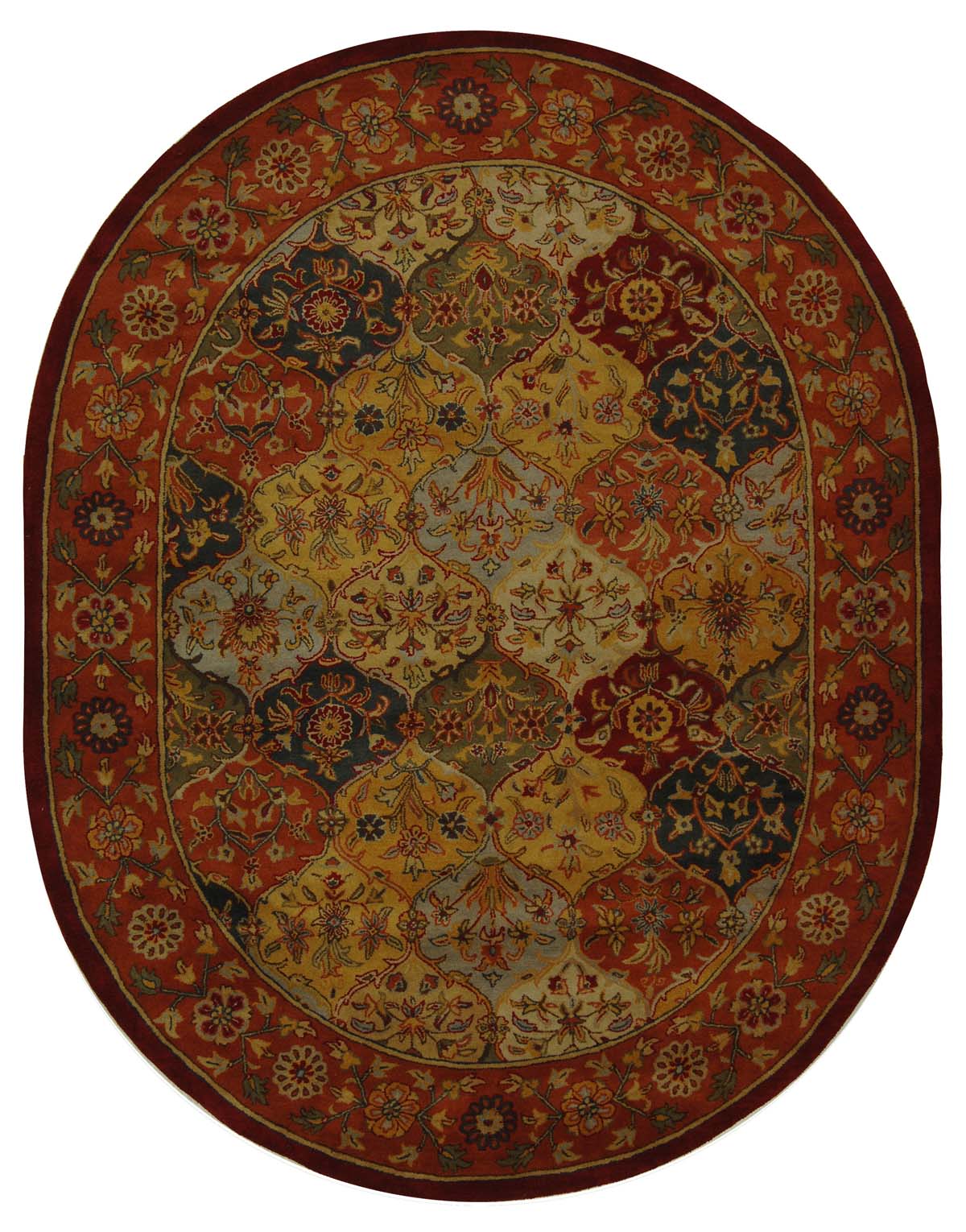 Safavieh Heritage hg510b Multi / Red Rugs