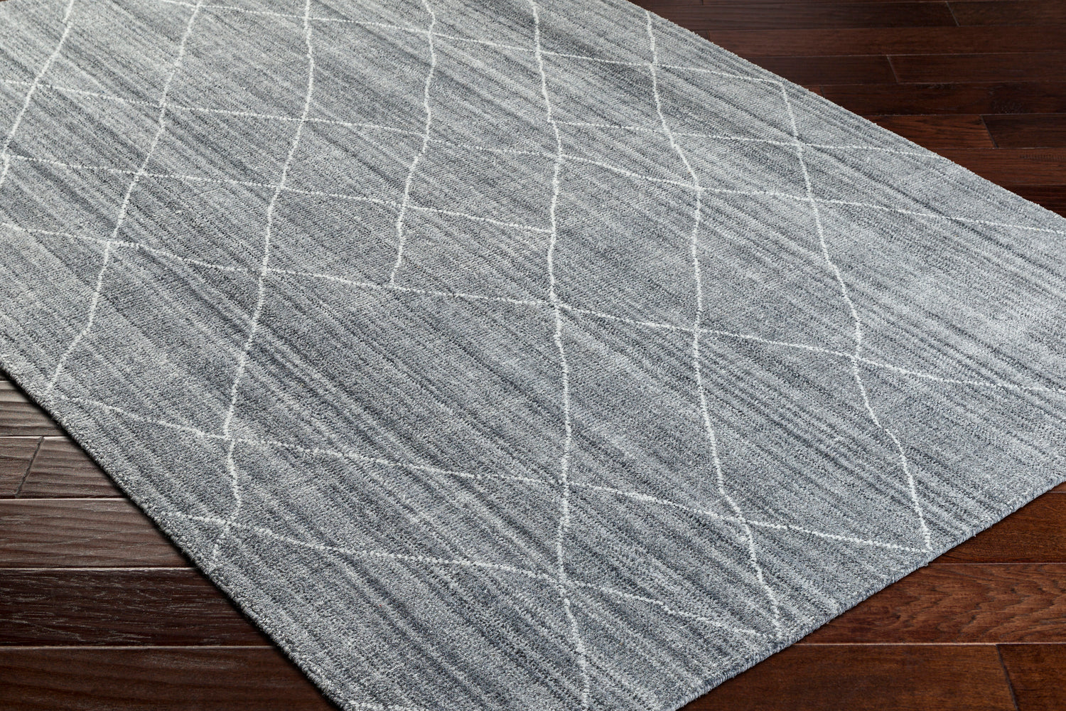 Surya Highland Hhd-2301 Silver Gray, Light Gray, Medium Gray Rug.