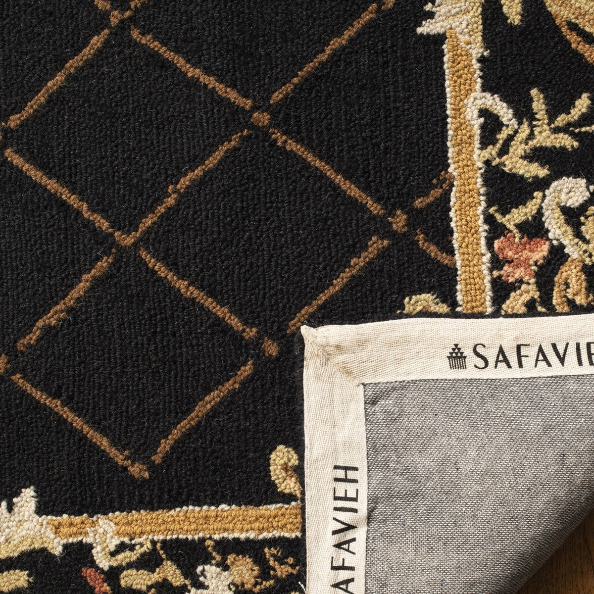 Safavieh Chelsea hk333b Black Rugs