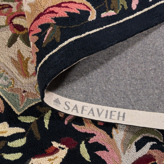 Safavieh Chelsea hk48k Ivory / Black Rugs