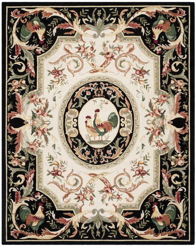 Safavieh Chelsea hk48k Ivory / Black Rugs