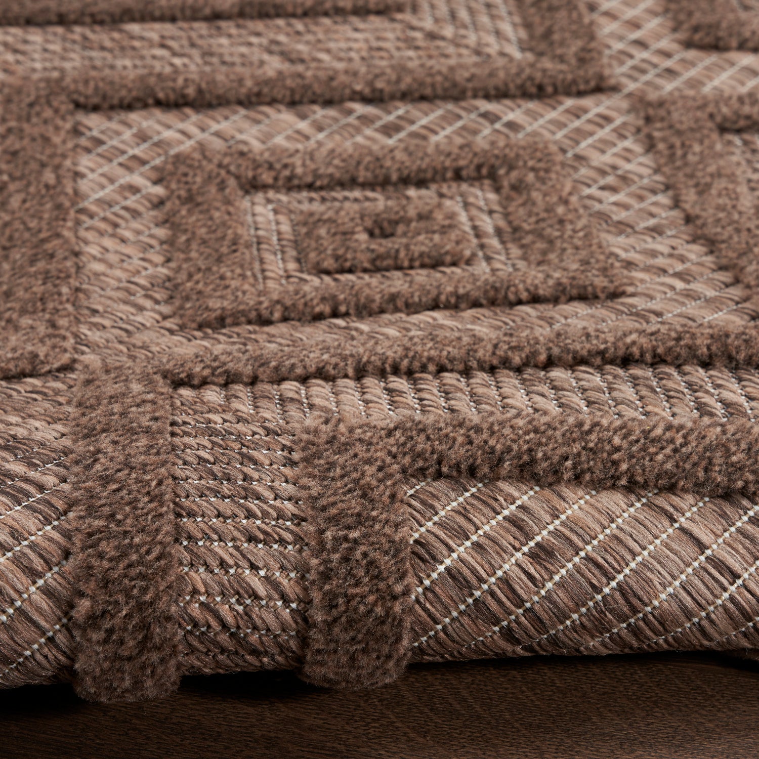 Nourison Versatile NRV01 Brown Contemporary Area Rugs