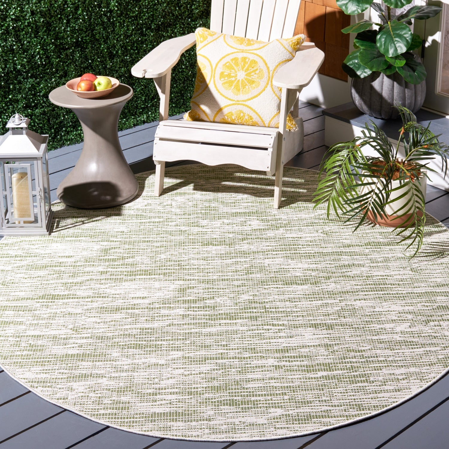 Safavieh Hampton Htn238W Green/Beige Rug.