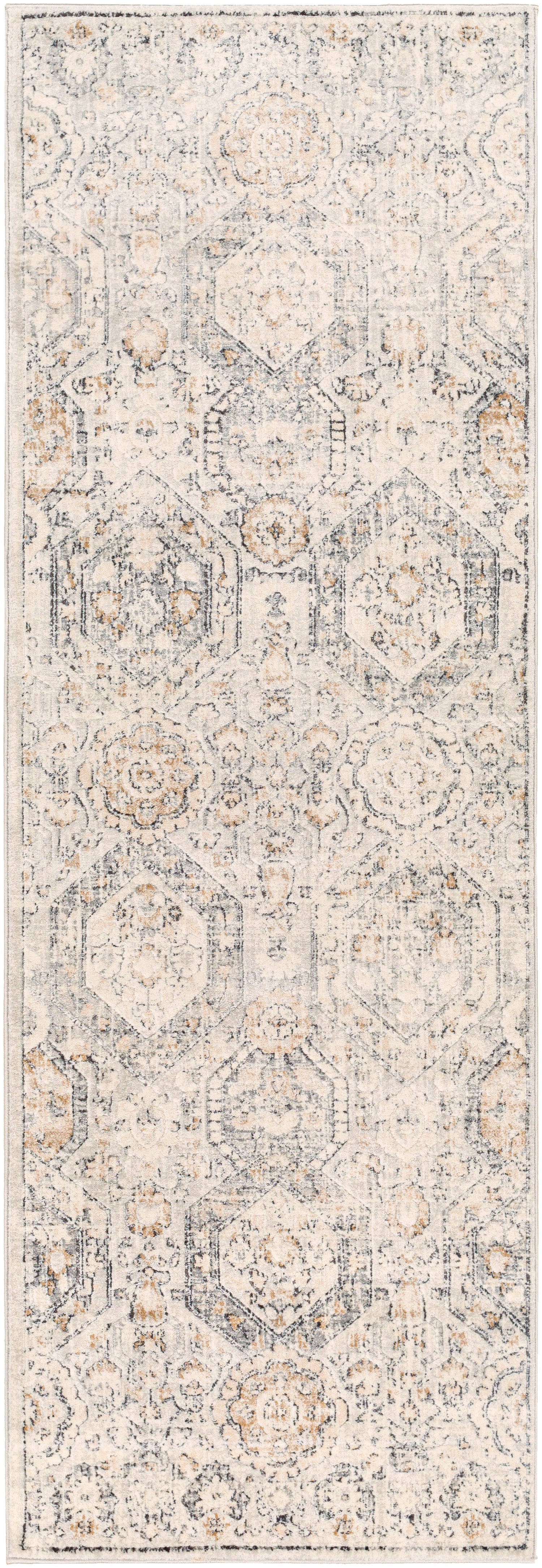 Surya Indigo Igo-2306 Gray, Charcoal, Mustard, Black, Beige, Off-White Rug.