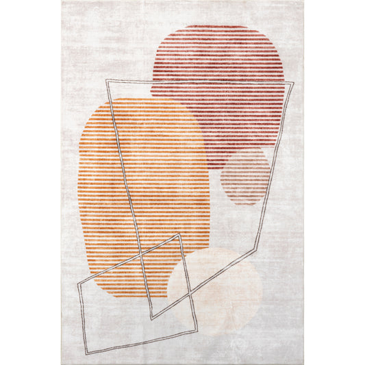 Nuloom Aili Contemporary Abstract Bicl04A Multi Area Rug