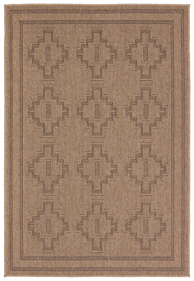Jaipur Adrar By Label J Adrar Nmb04 Brown/Black Rug.
