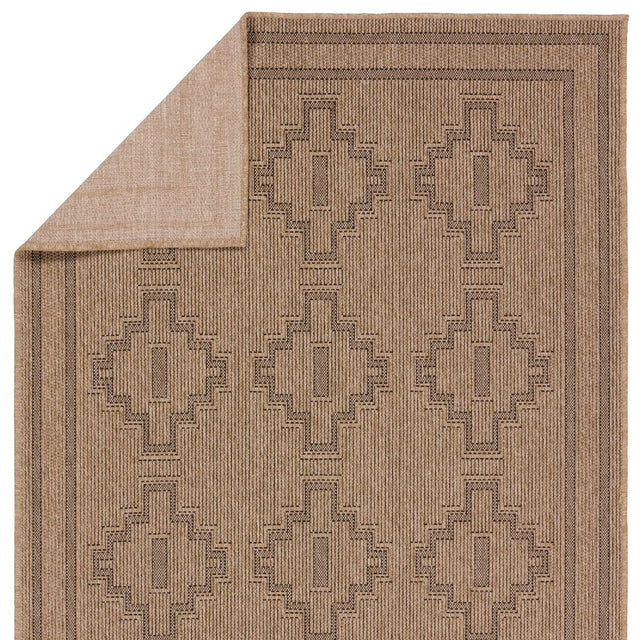 Jaipur Adrar By Label J Adrar Nmb04 Brown/Black Rug.
