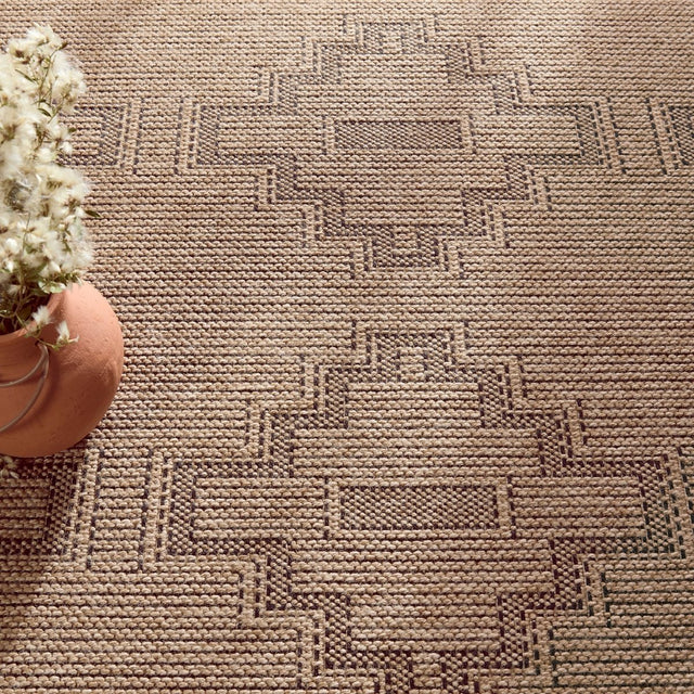 Jaipur Adrar By Label J Adrar Nmb04 Brown/Black Rug.