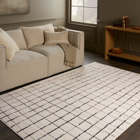 Jaipur Align By Label J Align Jid21 Ivory/Black Rug.