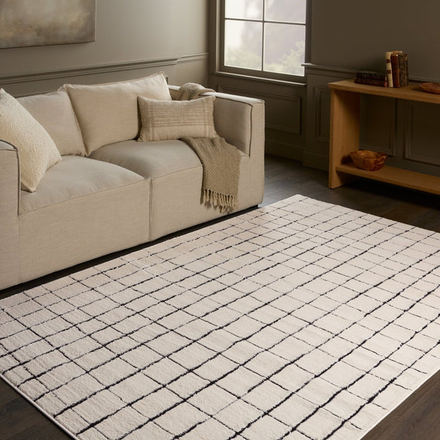 Jaipur Align By Label J Align Jid21 Ivory/Black Rug.