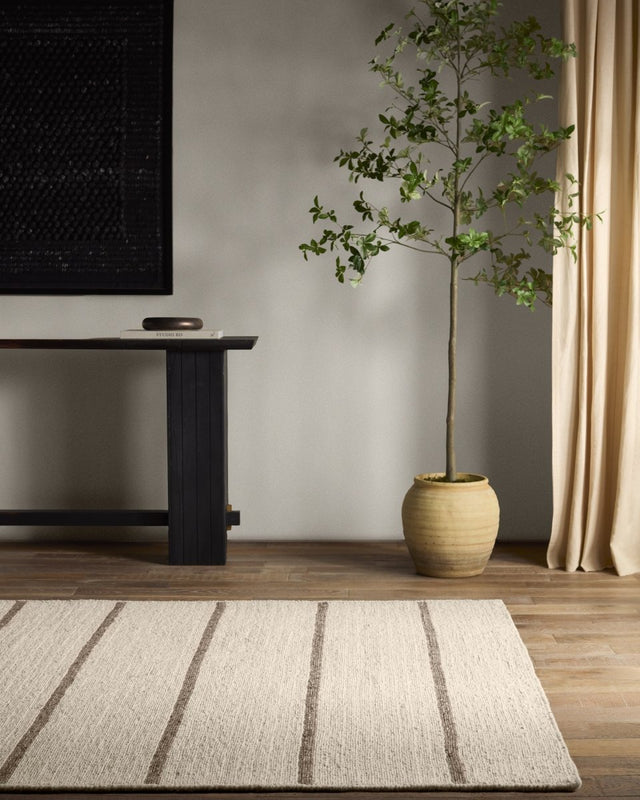 Jaipur Almeda By Label J Almeda Bav02 Cream/Dark Gray Rug.