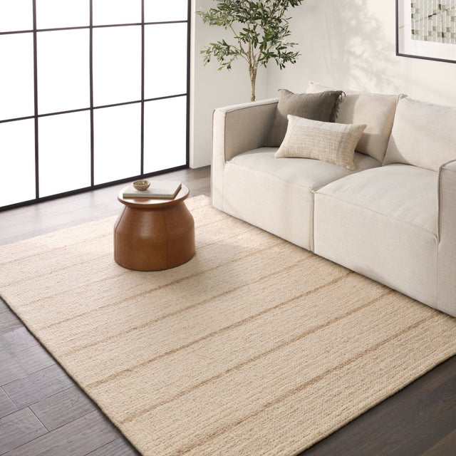 Jaipur Almeda By Label J Almeda Bav03 Tan/Beige Rug.
