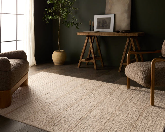 Jaipur Almeda By Label J Almeda Bav03 Tan/Beige Rug.