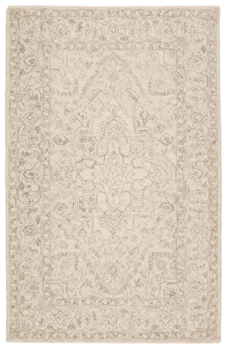 Jaipur Almira Lena Alr03 Light Gray/Cream Rugs.