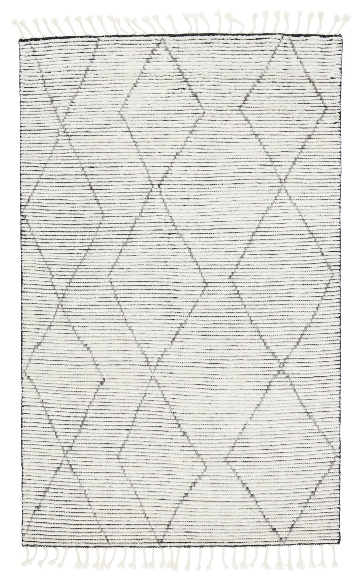 Jaipur Alpine Ammil Alp03 Cream/Black Rugs.