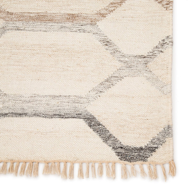 Jaipur Anatolia Laveer At17 Ivory/Light Gray Rug.