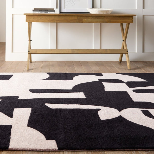 Jaipur Anthem Noverre Ant01 Black Rug.
