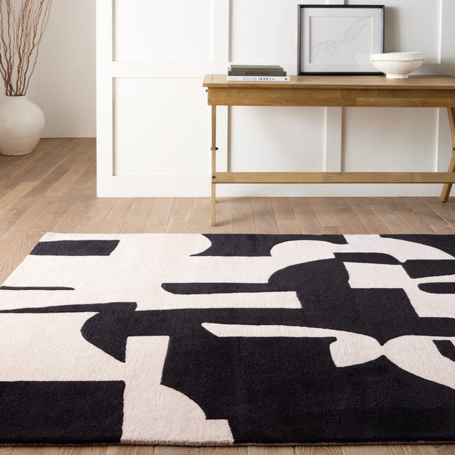 Jaipur Anthem Noverre Ant01 Black Rug.