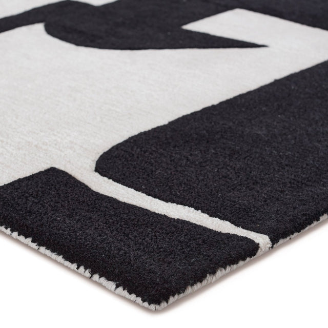 Jaipur Anthem Noverre Ant01 Black Rug.