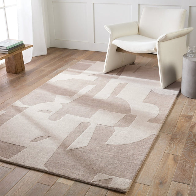 Jaipur Anthem Noverre Ant02 Taupe Rug.