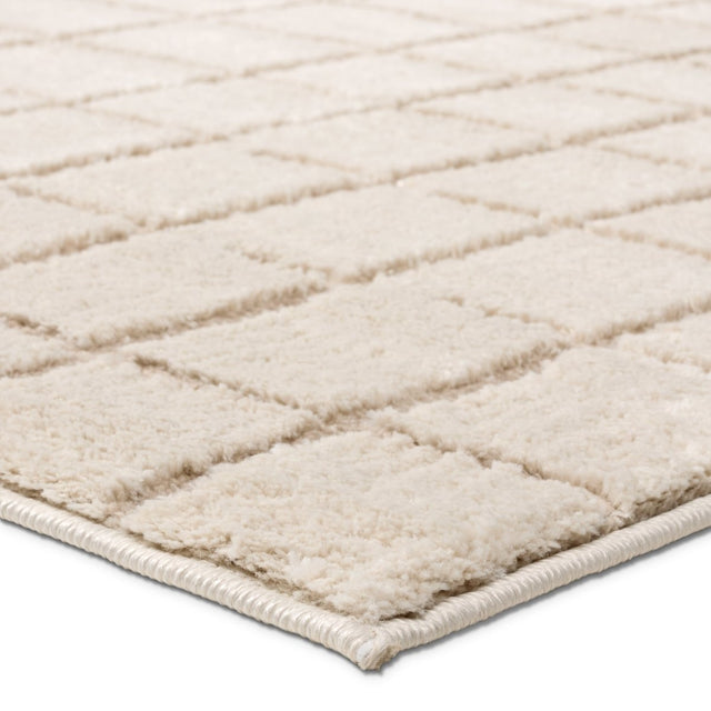 Jaipur Anton By Label J Anton Jid22 White/Tan/Taupe Rug.