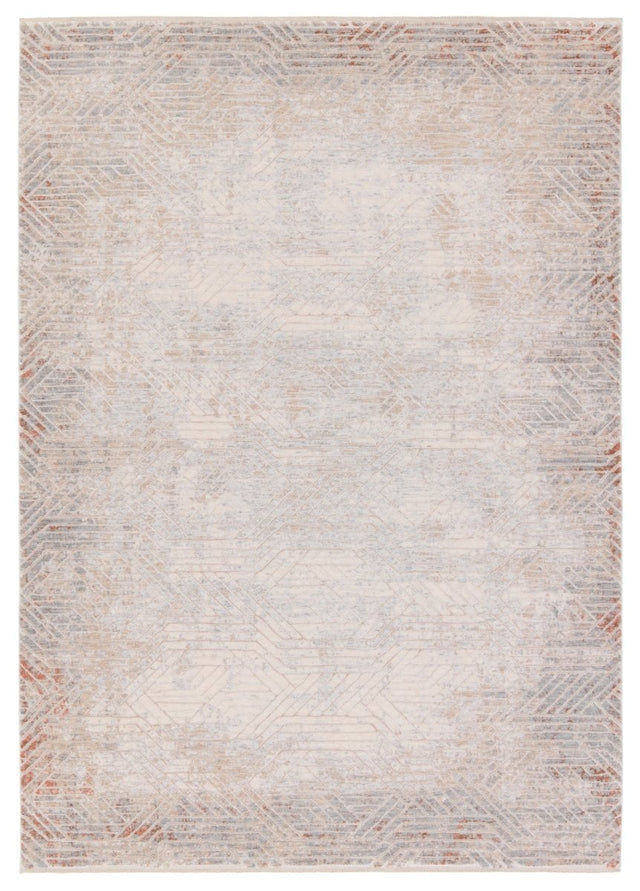 Jaipur Aries Venture Ari01 Tan/Gray Rug.