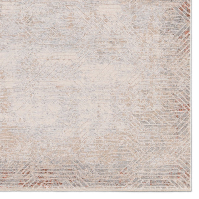 Jaipur Aries Venture Ari01 Tan/Gray Rug.